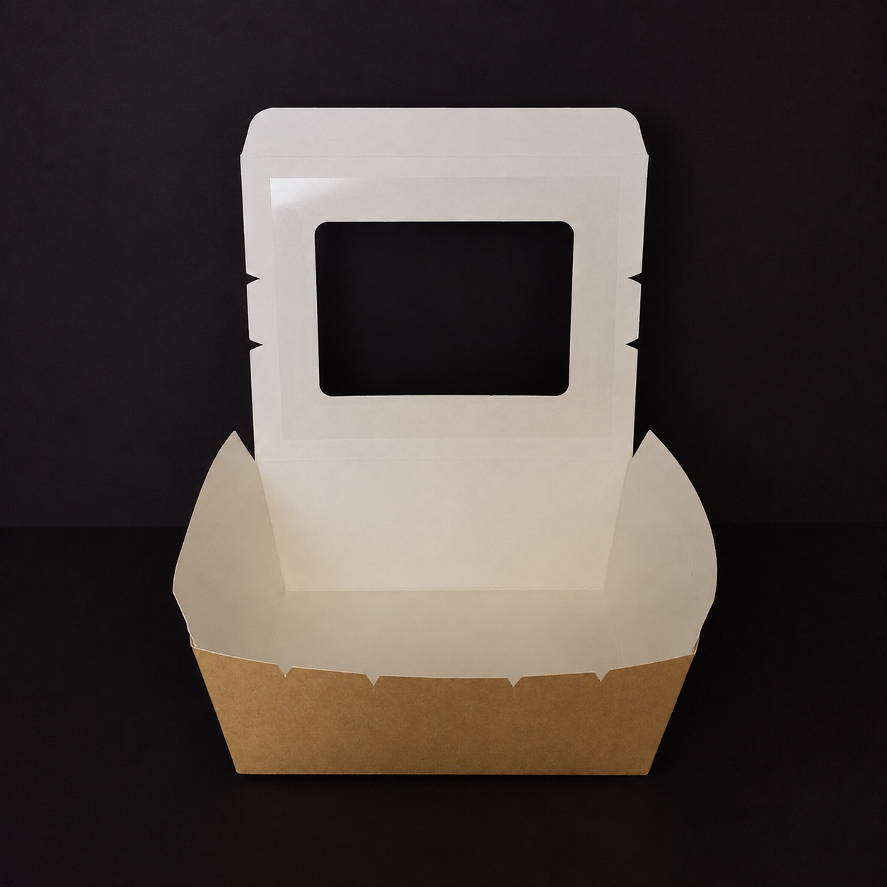Kraft Paper Box with Window