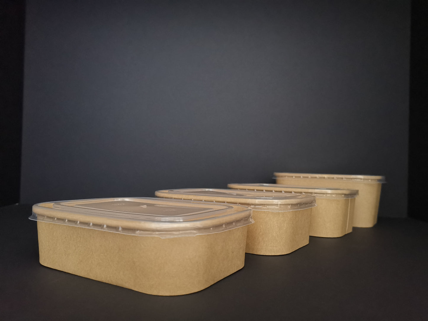 Kraft Rectangle Containers