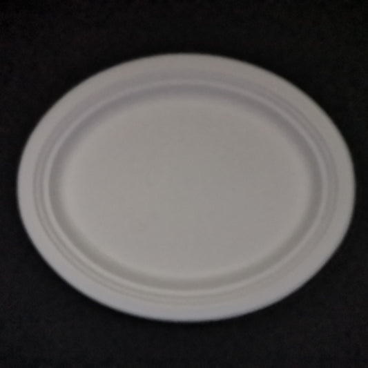 Oval Biodegradables Plates Large