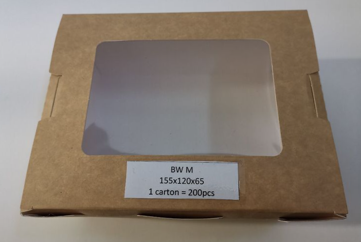 Kraft Paper Box with Window